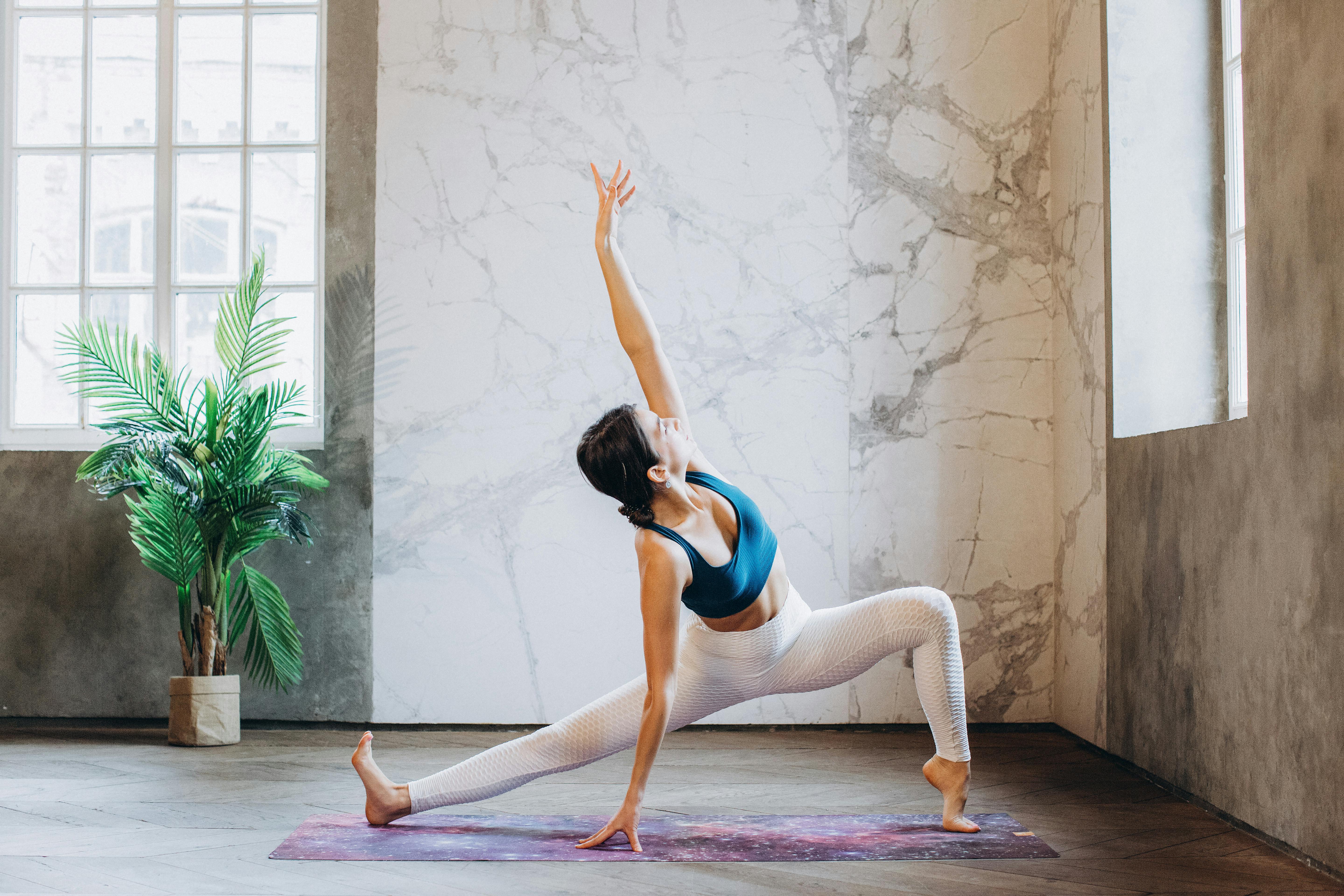 Modern Yoga Illustration